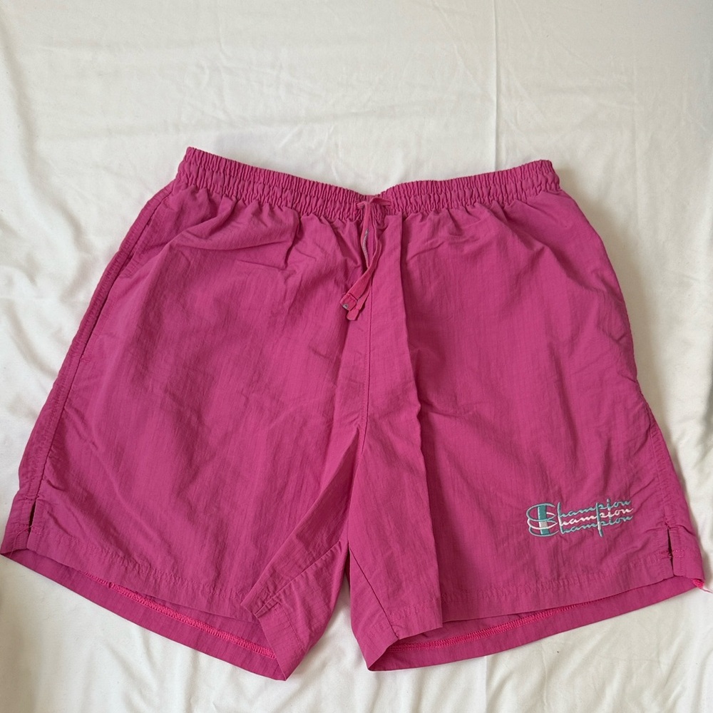 Vintage Champion Men’s Pink Swim/Board Shorts
